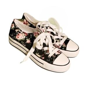 FUBU Black & Floral sneakers